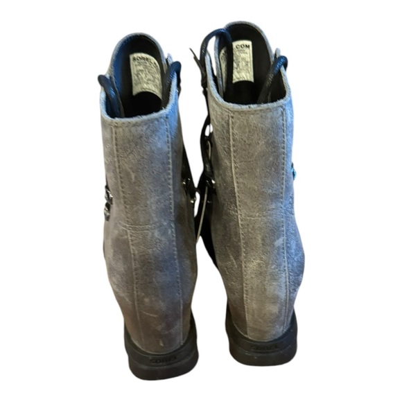 SOREL Joan Of Artic III Wedge Lace Boots Size 8 - Picture 7 of 8